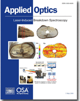 Applied Optics cover May 1 2010