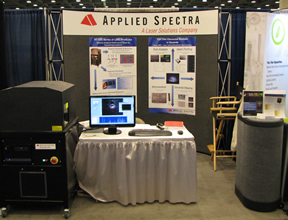 MRS 2010 Applied Spectra booth
